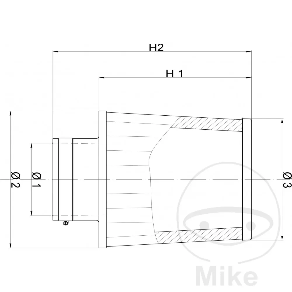 Filtre de reniflard BMC Alternative 7238850/7236821