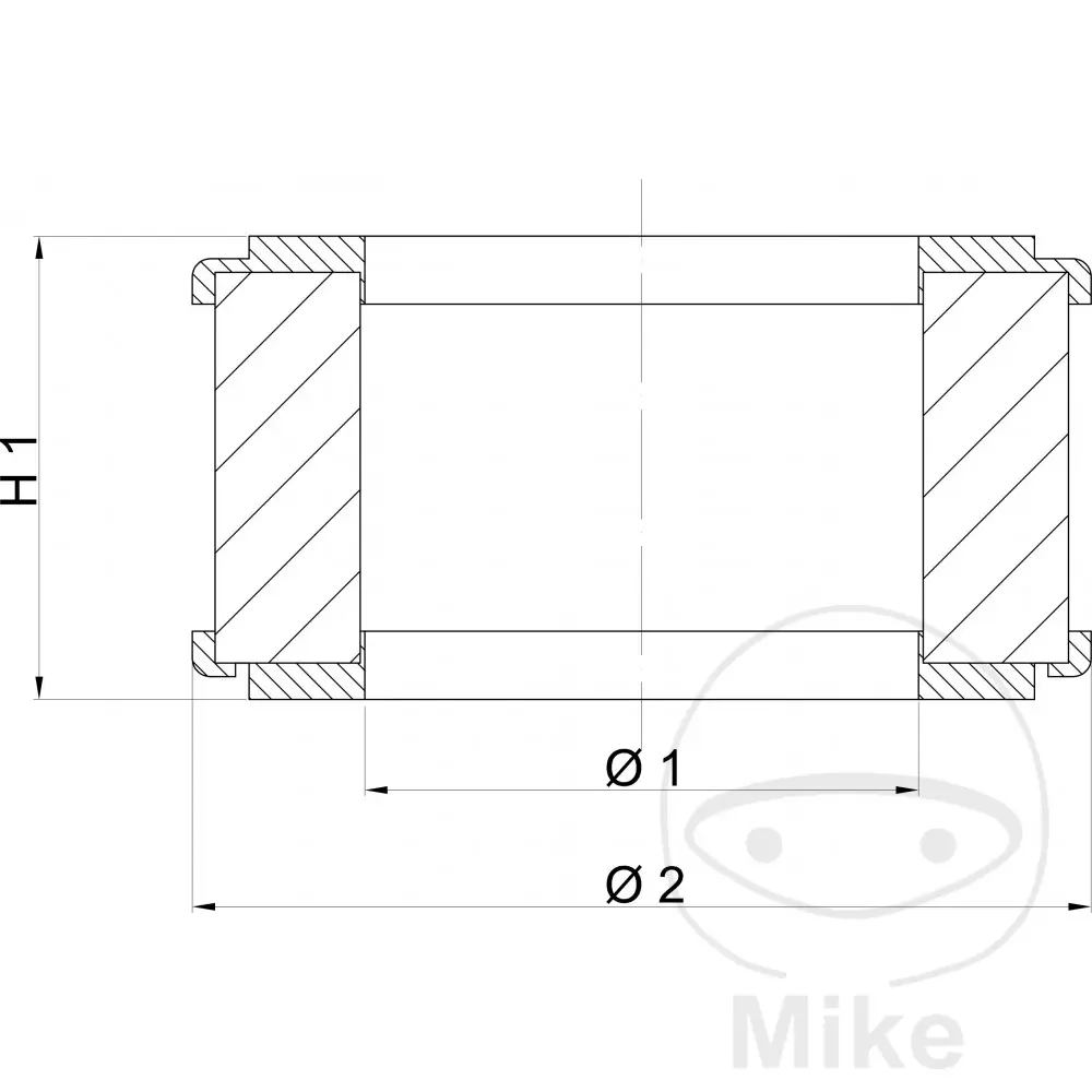Filter udara BMC 7230140 — tampak ke-2