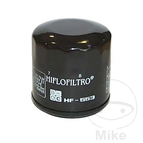 Ölfilter Hiflofiltro HF553 adaptierbar Benelli 899 TNT 2008-2014, 1130 TNT 2004-2014, 900 Tornado 2003-2006, 1130 Tornado 2006-2014, 1130 TRE 2006-2014 (65x65 mm)