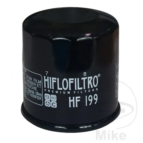 Filtre a huile moto adaptable indian 1200 scout ABS 2020+-quad polaris 550 sportsman 2011+2014 (65X77MM) -Hiflofiltro HF199