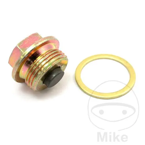 JMP M22X1.50 চুম্বকযুক্ত ইঞ্জিন অয়েল ড্রেন প্লাগ সিলিং ওয়াশার সহ