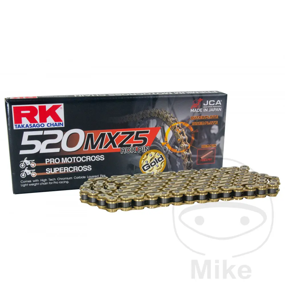 Drivkæde RK GB520MXZ5/116 åben med clip-led