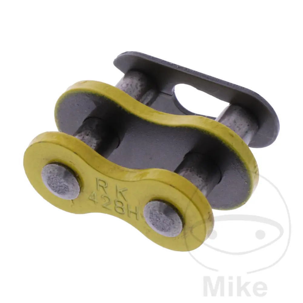 RK クリップリンク イエロー 428HSB チェーン