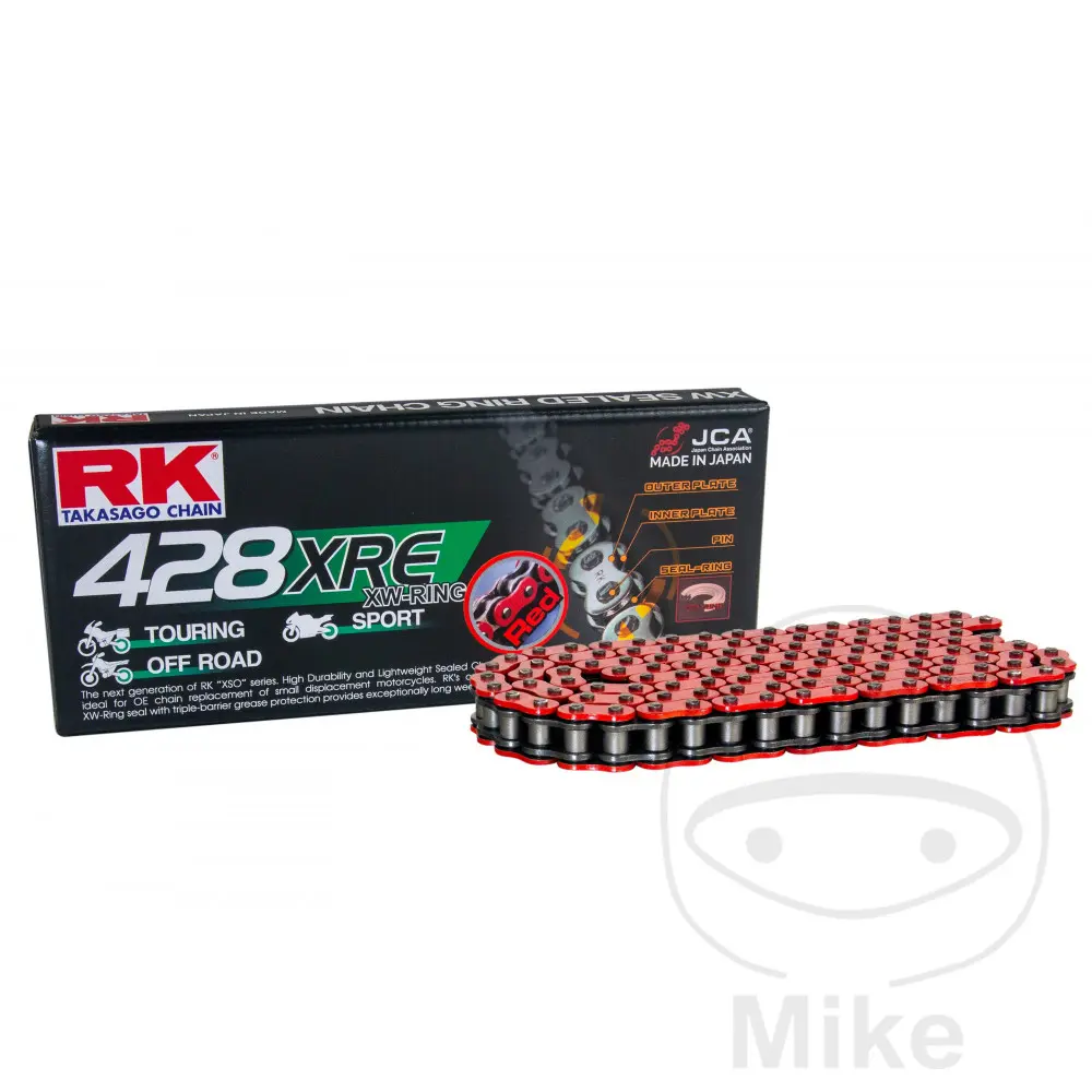 RK ڈرائیو چین XW-Ring RT428XRE/13 اوپن کلپ لنک کے ساتھ