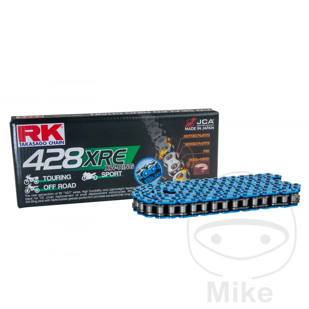 آر کے ٹرانسمیشن چین BL428XRE/13 اوپن کلپ لنک کے ساتھ