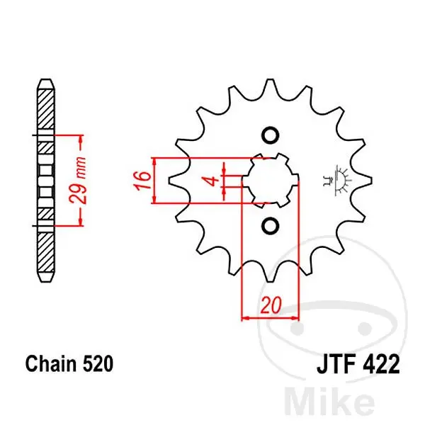 JT 스프로켓스 프론트 스프로켓