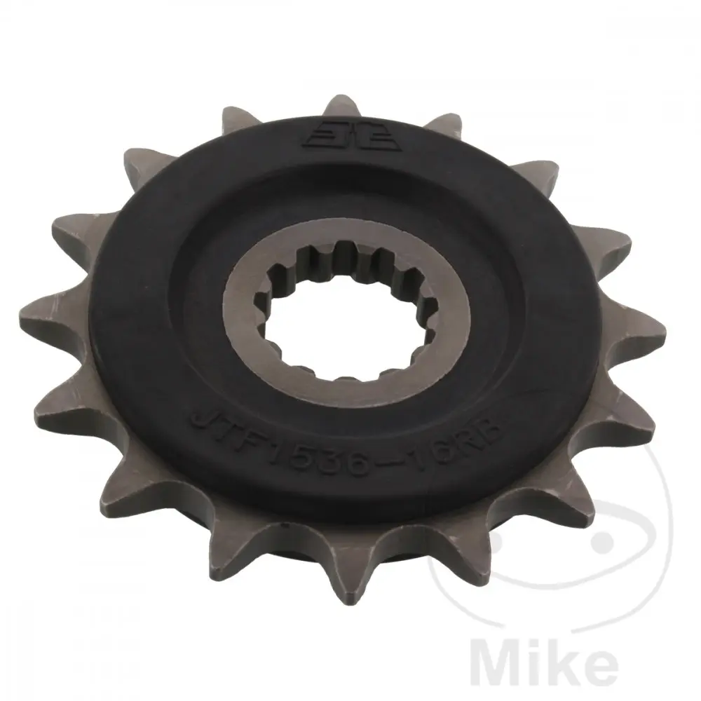 JT Sprockets 16Z PAS 520 고무 코팅 스프로킷 내경 21.7/25
