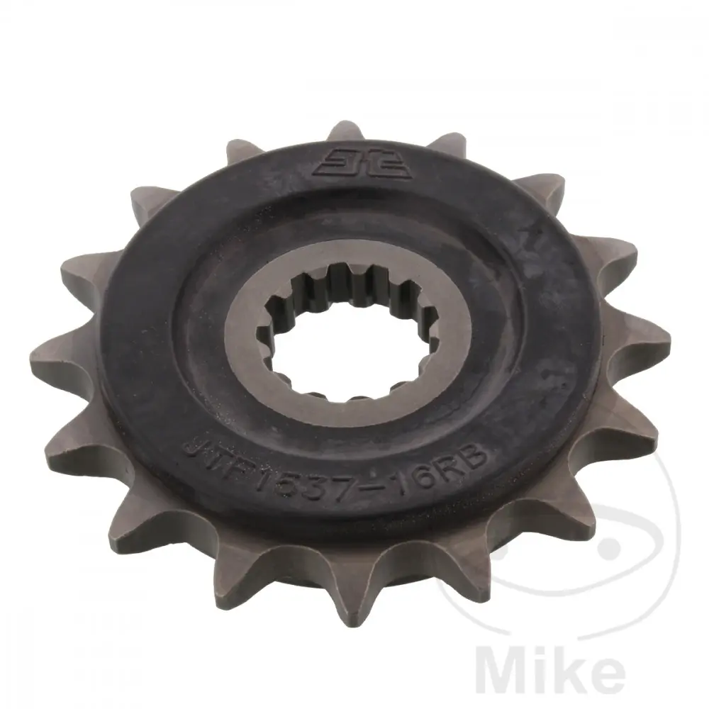 JT Sprockets 16-Tooth Sprocket 525 Pitch Rubber Cushioned Inner Diameter 21.6/25