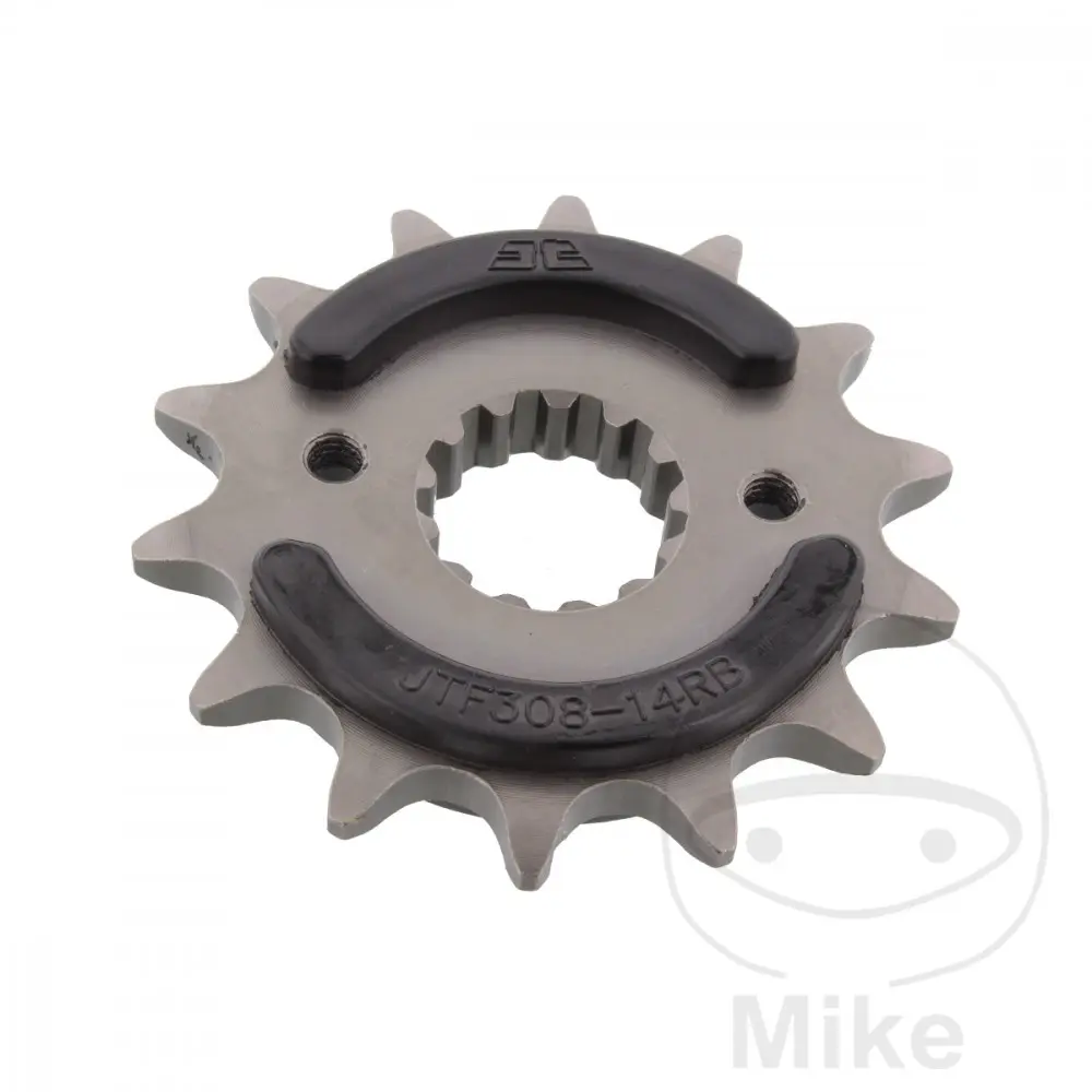 피니언 14Z 피치 520 러버 마운트 내경 21,6/25 JT Sprockets