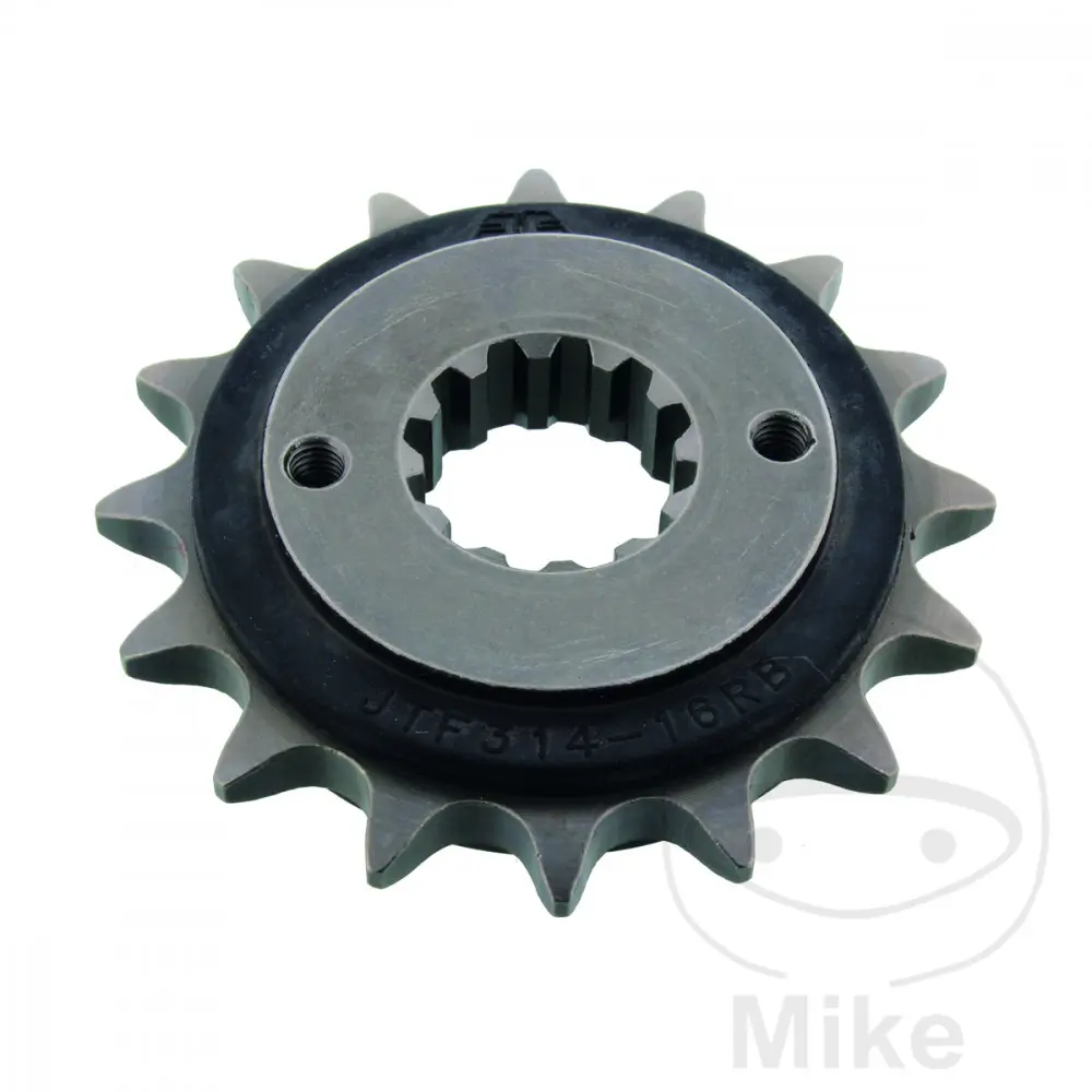 JT Sprockets 16Z 피치 525 고무 코팅 내경 24/28.7 스프로킷