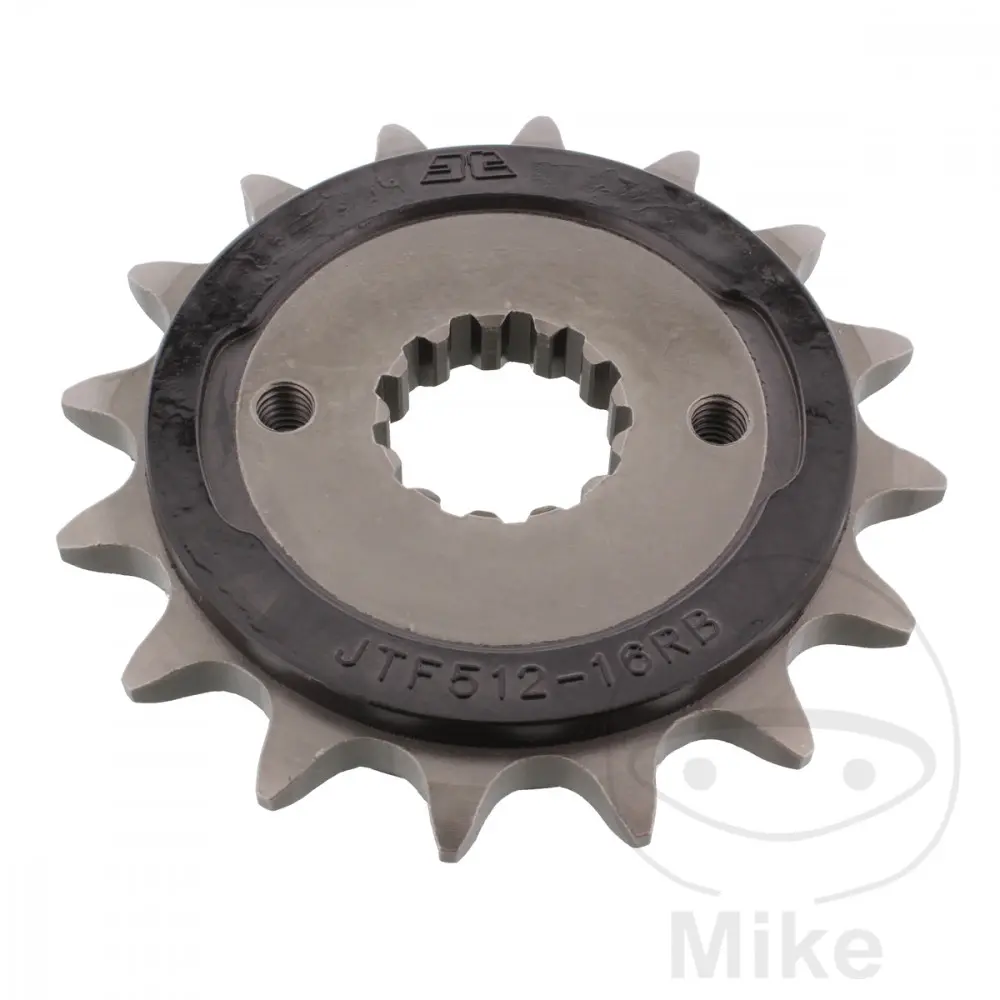 JT Sprockets پنوں 16Z PAS 520 ربڑ دار اندرونی قطر 21.6/25