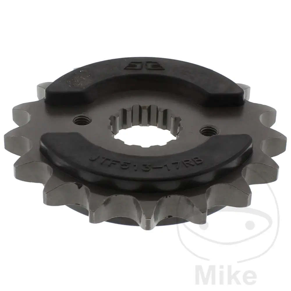 ترس JT Sprockets 17 سن مسافة 530 مطاطي القطر الداخلي 21.6/25