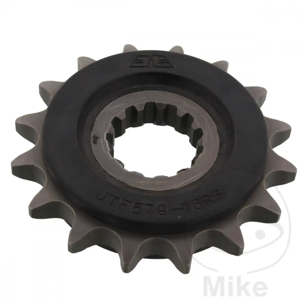 JT Sprockets 16Z STEG 530 gummerad innerdiameter 26/30