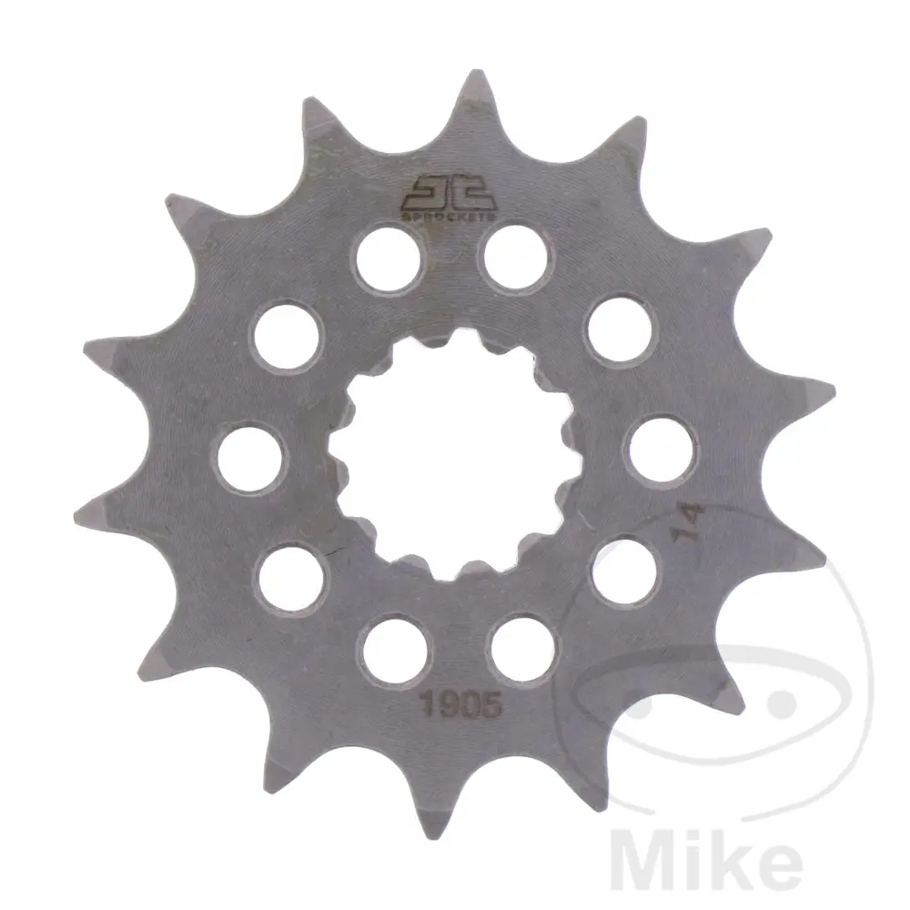Pignon JT Sprockets Racing 14Z pas 428 denture fine diamètre intérieur 17/20