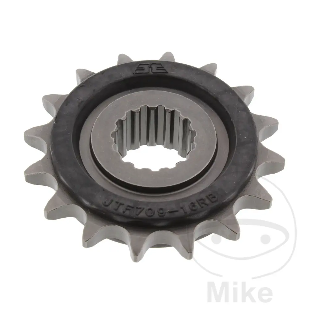 Kædehjul JT Sprockets 16T stigning 525 gummeret indvendig diameter 25/28
