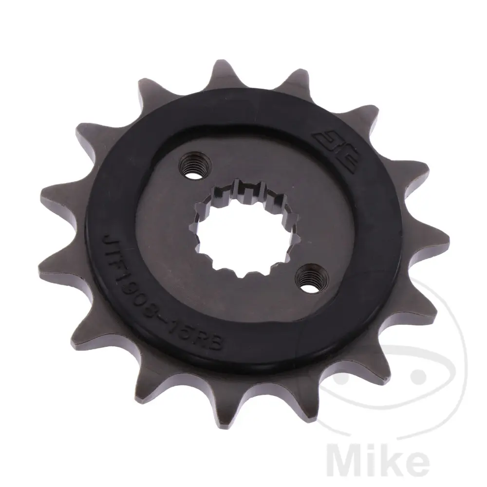 JT Sprockets 15Z 스프로킷 520 피치 고무 코팅 내경 19/22