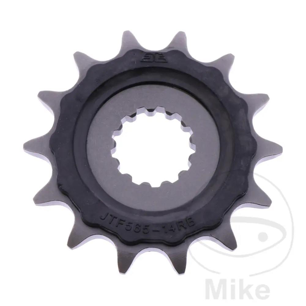 JT SPROCKETS 520 14 diş DTS RB kauçuk gürültü önleyici pinyon CF Moto 400 NK / 650 GT / Yamaha MT-03 320