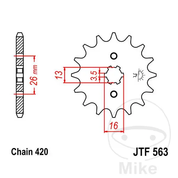 JT 스프로켓 프론트 스프로킷