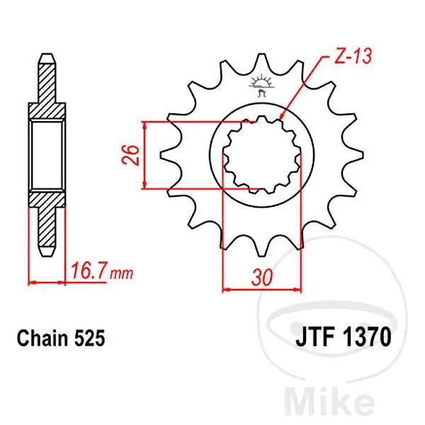 JT SPROCKETS Front Sprocket