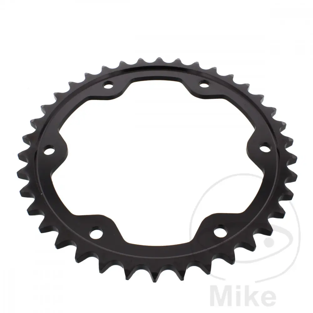 Achtertandwiel JT Sprockets 38T PAS 525 Zwart Binnendiameter 153 Hartafstand Bevestiging