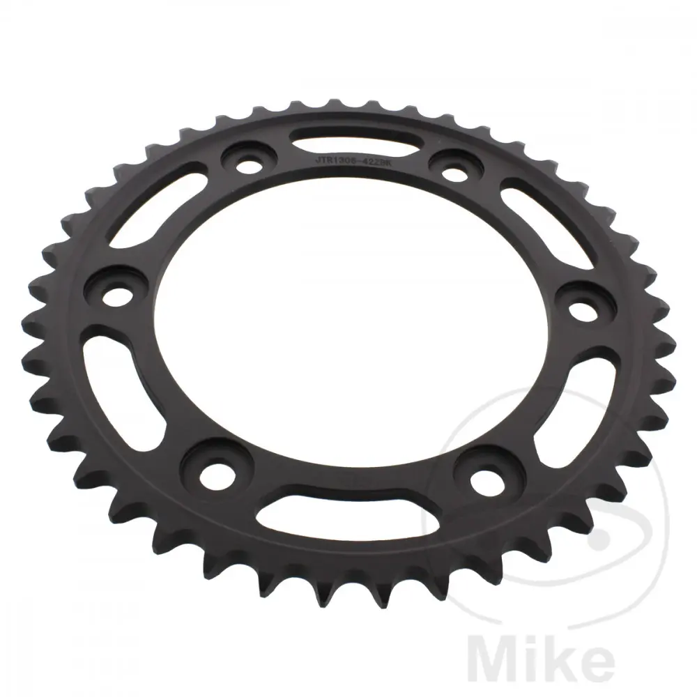 JT Sprockets 42Z ADIM 530 Siyah İç Çap 134 Sabit Aralık Dişli