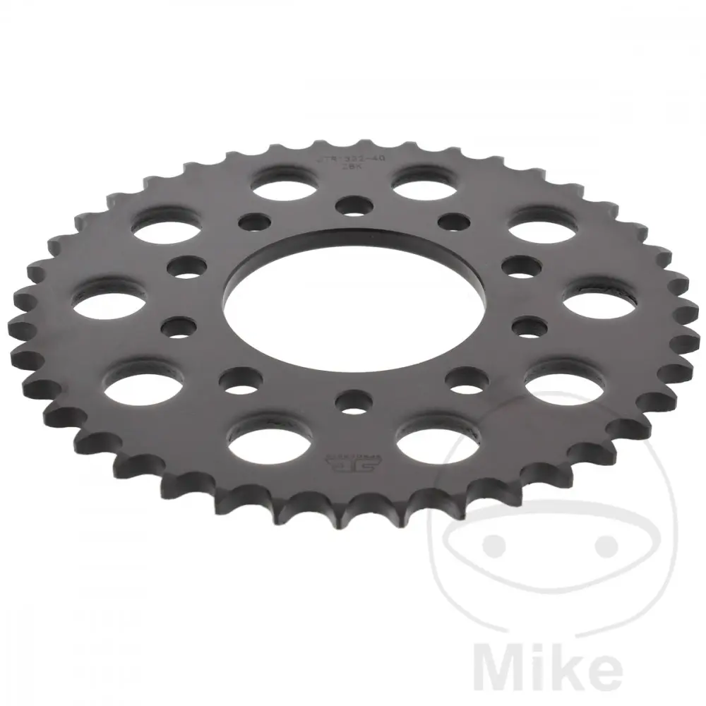 JT Sprockets 40Z PAS 525 블랙 내경 080 볼트원경 스프로킷