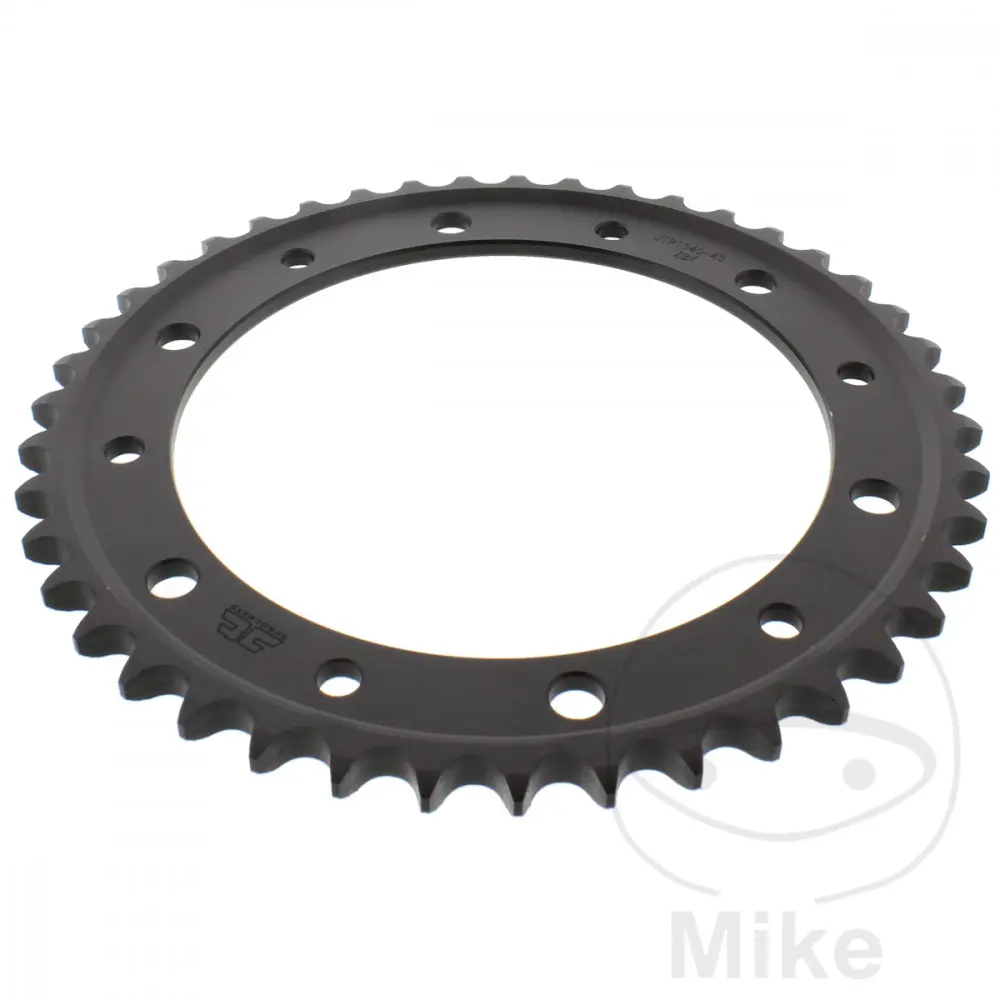 Coroană JT Sprockets 43Z PAS 530 Negru Diametru Interior 154 Distanță Centuri Fixare