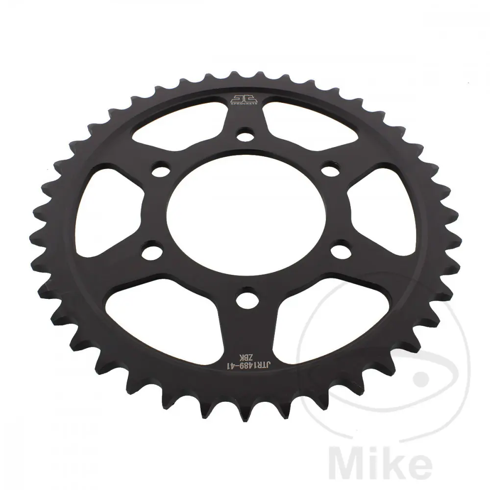 ترس خلفي JT Sprockets قابل للتعديل Kawasaki Z1000 SX Ninja ZX-10R 525 41 سن فولاذ أسود