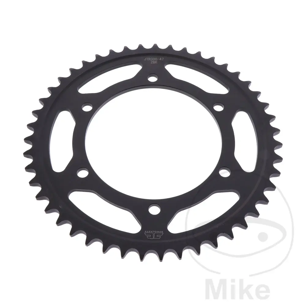 스프로킷 JT Sprockets 47Z 피치 525 블랙 내경 130 볼트 구멍 간격
