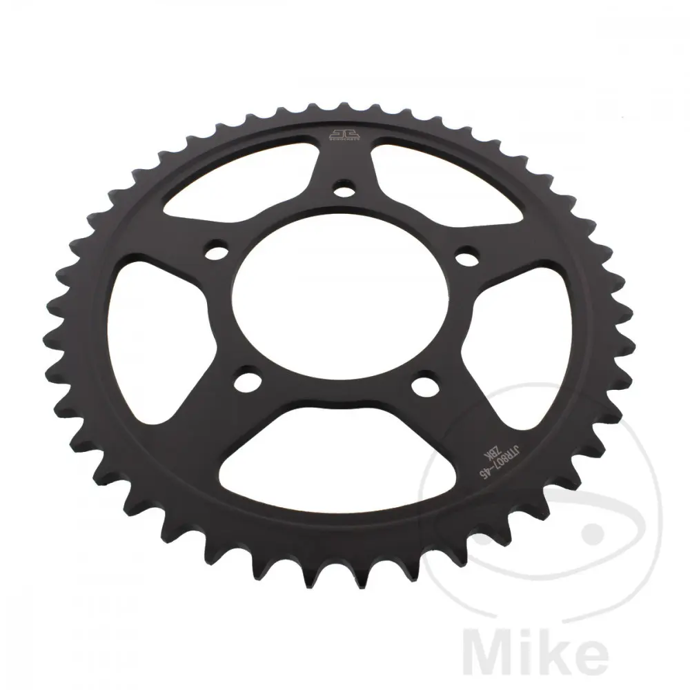 تروس JT Sprockets 45Z PAS 525 أسود قطر داخلي 087 محور تثبيت