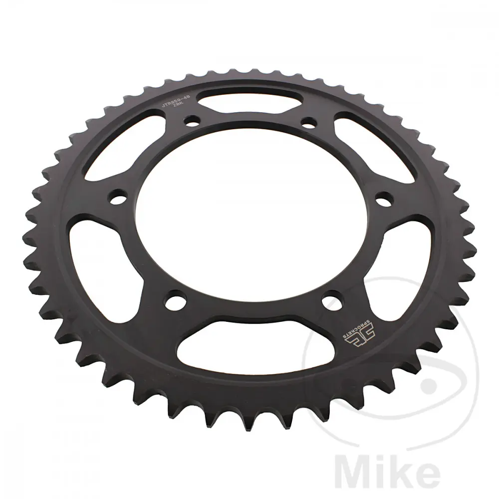 JT Sprockets 스프로킷 48Z 피치 530 블랙 내경 130 고정 볼트 피치 원