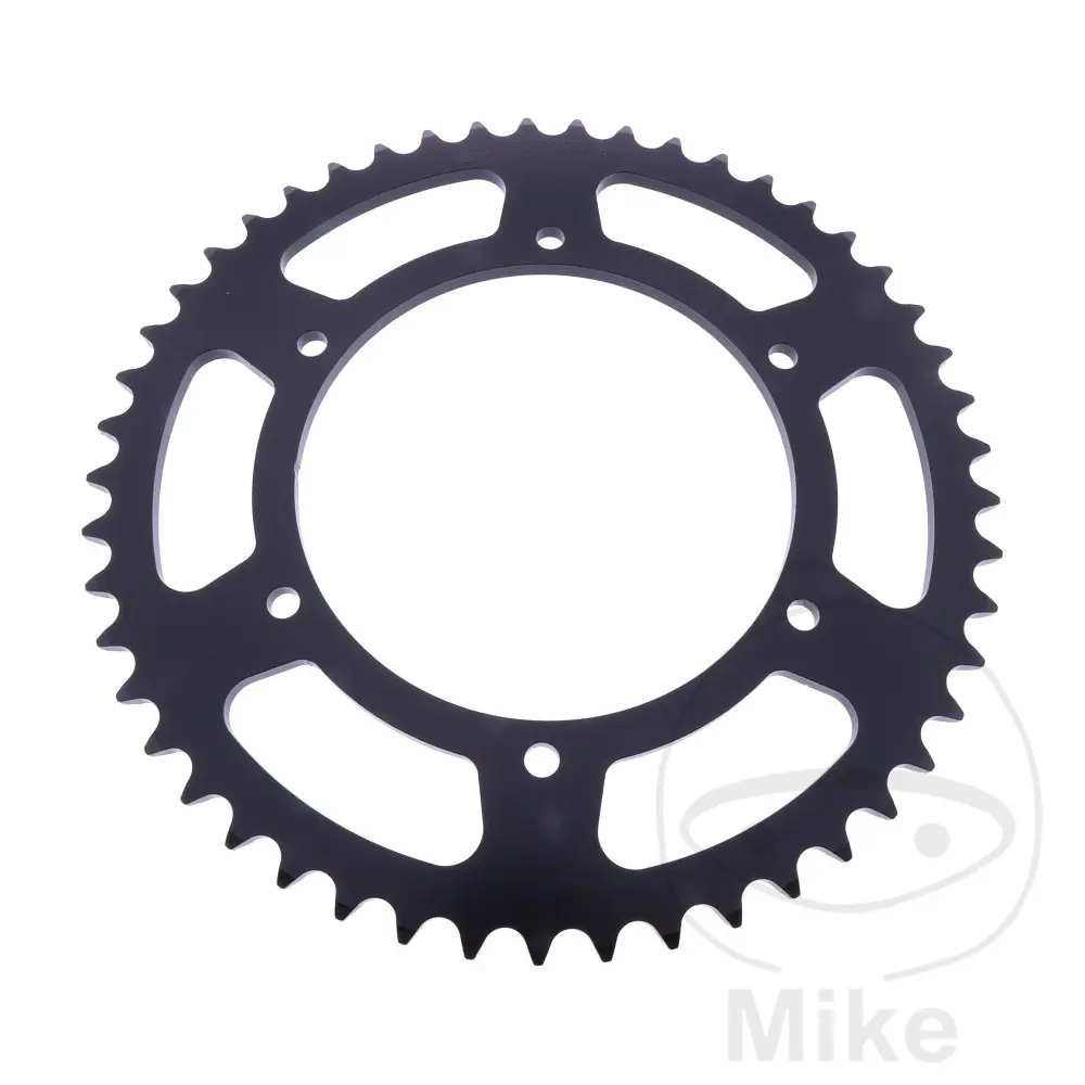 Esjot Sprocket 49 teeth PITCH 520 black Inner Diameter 136 Bolt Circle Diameter 156