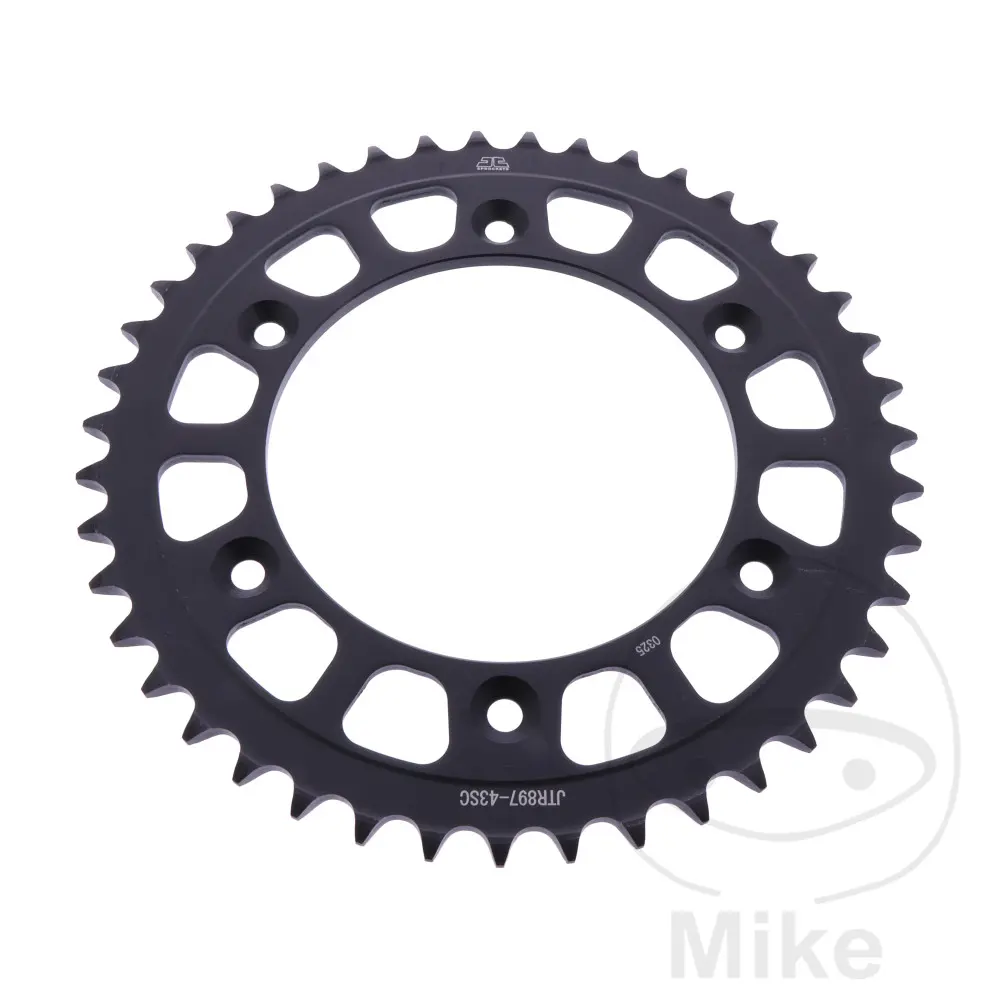 تروس سلسلة JT Sprockets 43 سن PAS 520 قطر داخلي 125 مسافة بين المركزين 150