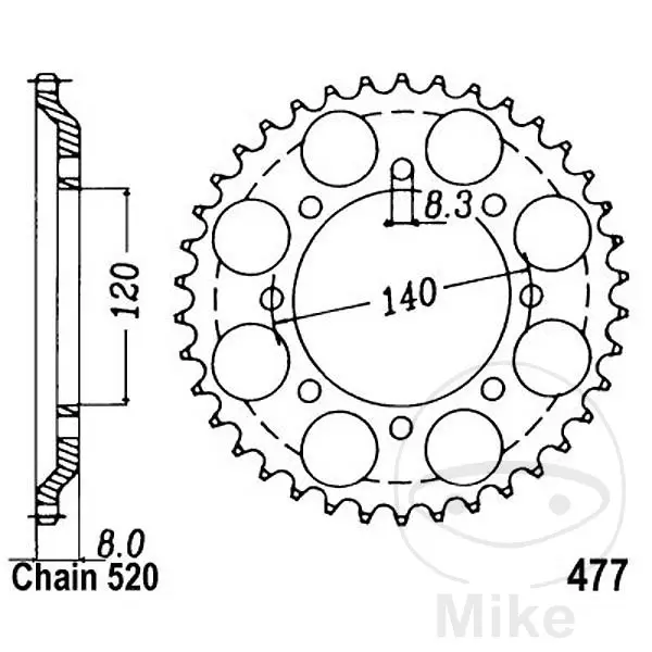 Couronne acier Supersprox