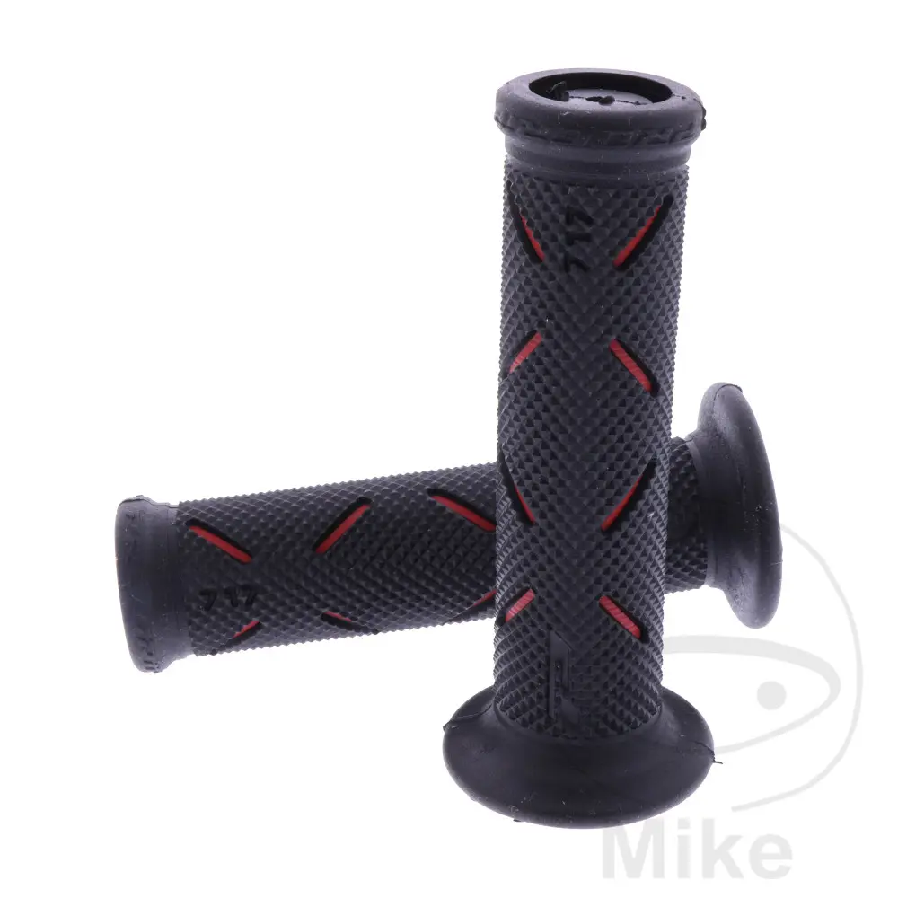 PROGRIP グリップ Art 717 MM 22/25 SH 58/15 レッド/ブラック