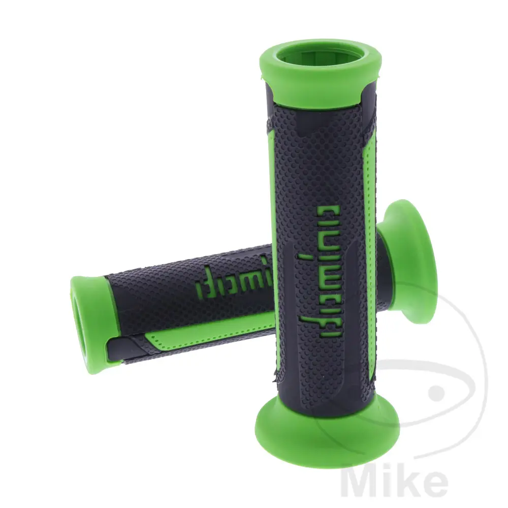 Revêtement de poignée Domino A350 gris anthracite-vert 120 mm (paire)