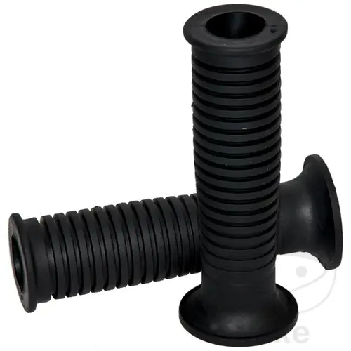 Borracha de punho Ariete preto diâmetro 24/26 mm comprimento 120 mm aberto