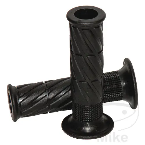 Caoutchouc de poignée Ariete noir diamètre 22 mm longueur 120 mm ouvert