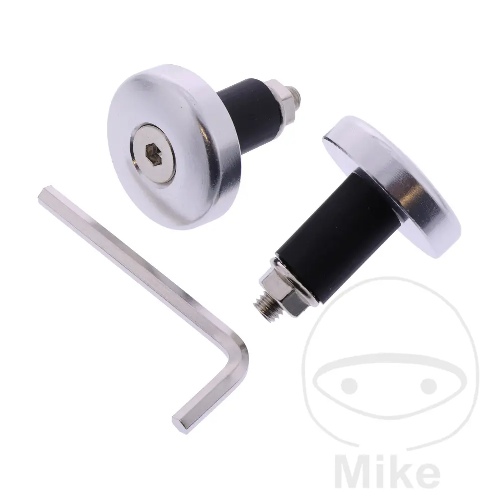 Lenkerendkappen Silber JMP 13 mm