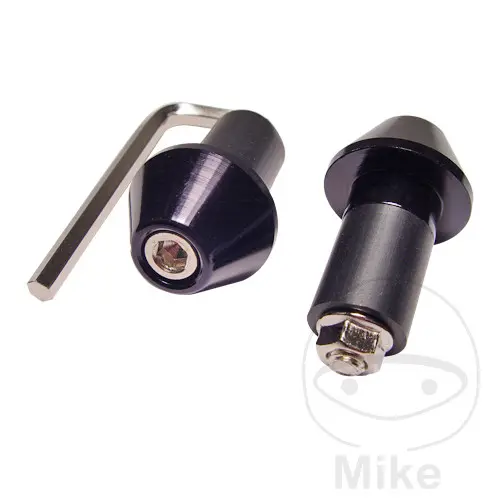 Embouts de guidon JMP 17 mm Noir
