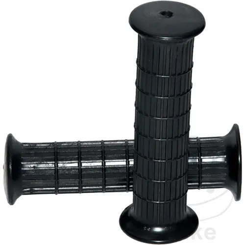 JMP 22 mm قطر 130 mm لمبائی سیاہ ربڑ ہینڈل گریپ کورز