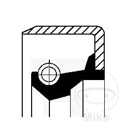 حلقة إحكام ذات شفة 42X55X7MM من Corteco