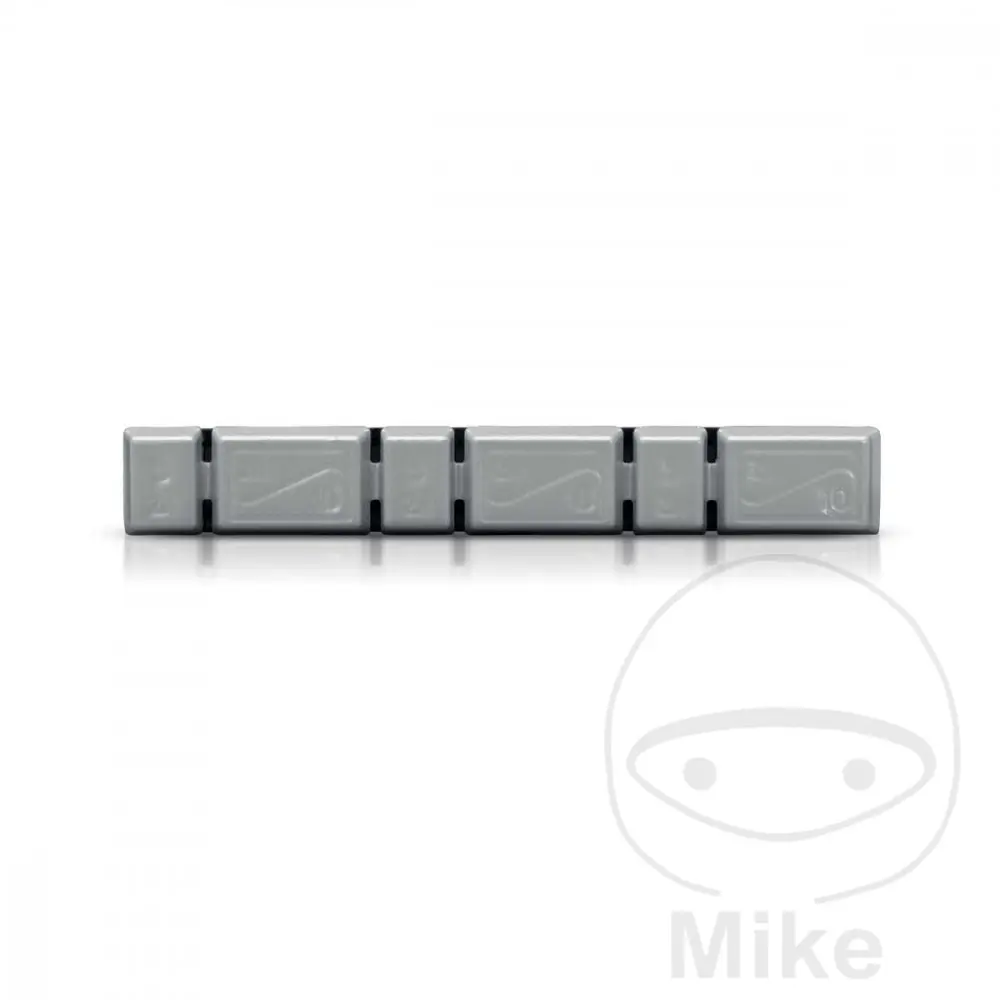 Klebegewicht Zinkstange 45G 45G = 3X5 + 3X10G INHALT DER PACKUNG 100