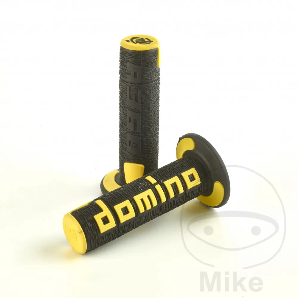 DOMINO Poignées tout-terrain noir/jaune