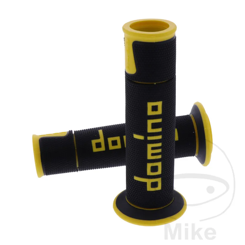 DOMINO Poignées Road-Racing noir/jaune