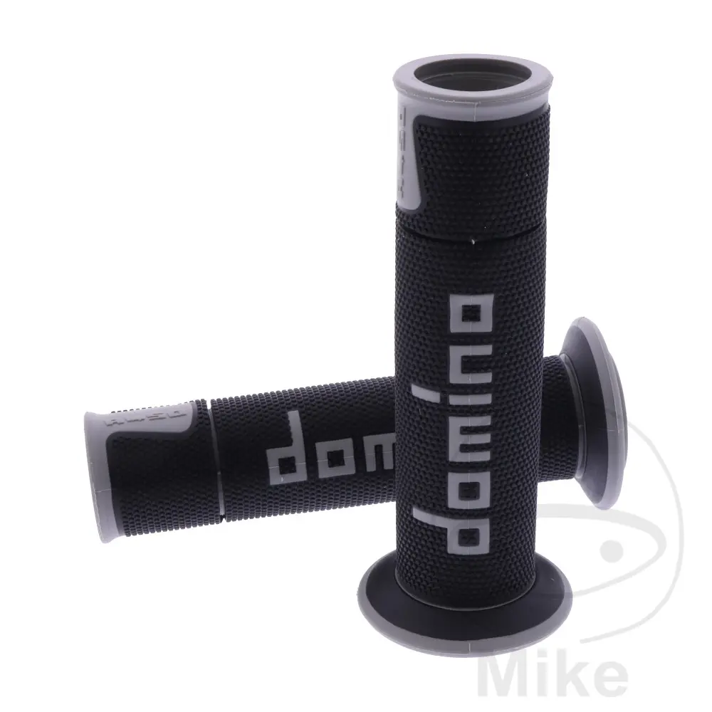 DOMINO Poignées Road-Racing noir/gris