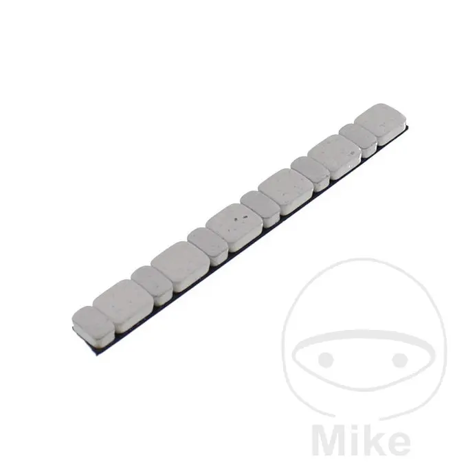 Poids d'équilibrage adhésif fer 45 g JMP 15X 45G BANDES BLANC