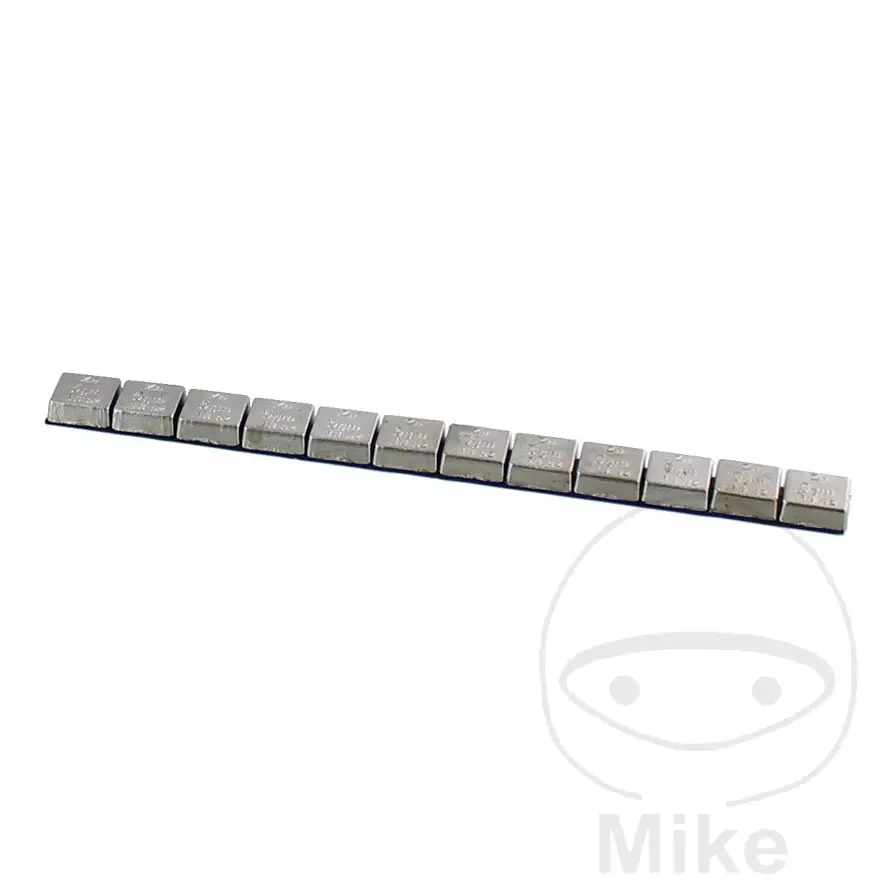 Poids adhésif barre de zinc 60 g 6ON bandes 20 x 60 g chrome