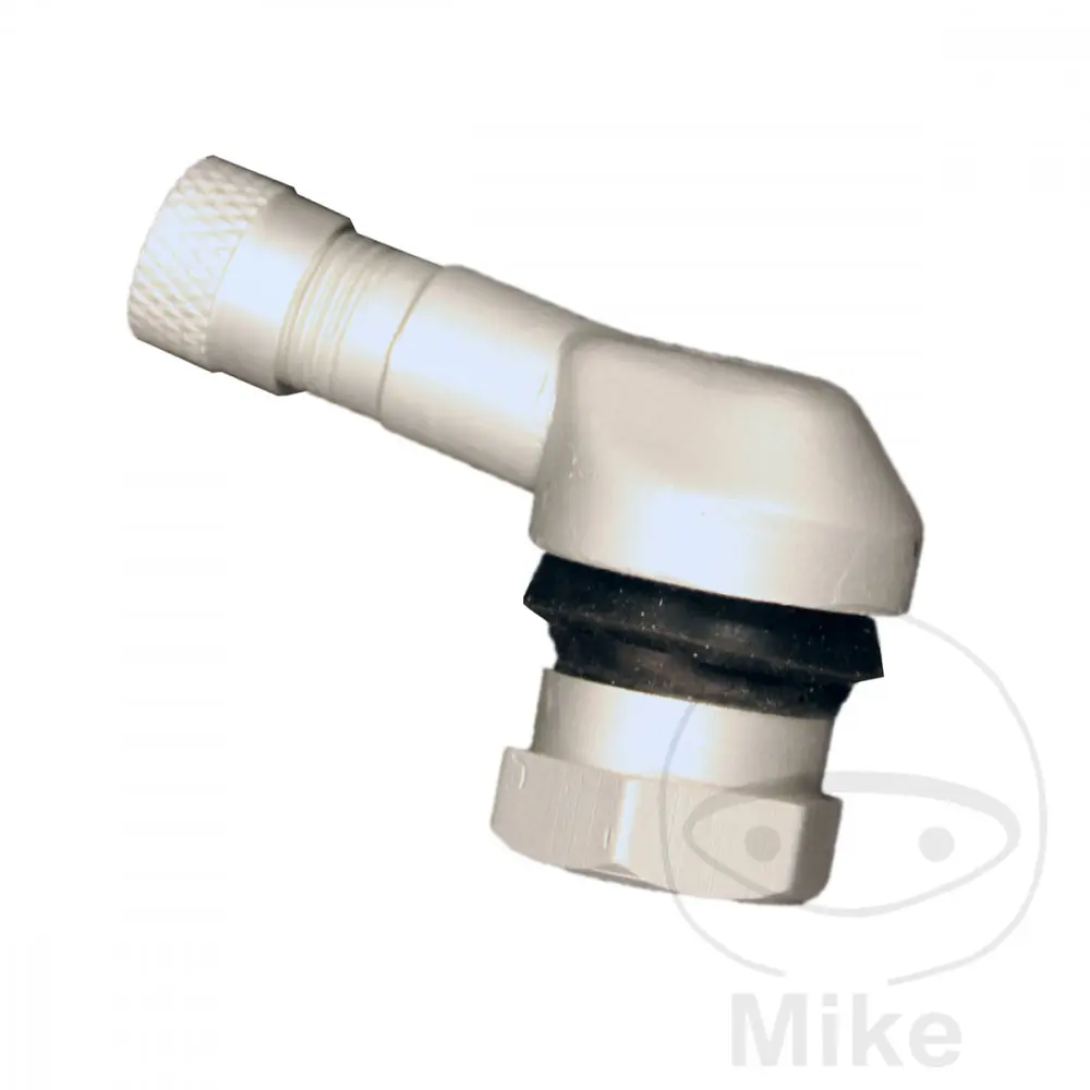 Valve coudée aluminium JMP Matt Silver 11.3 mm