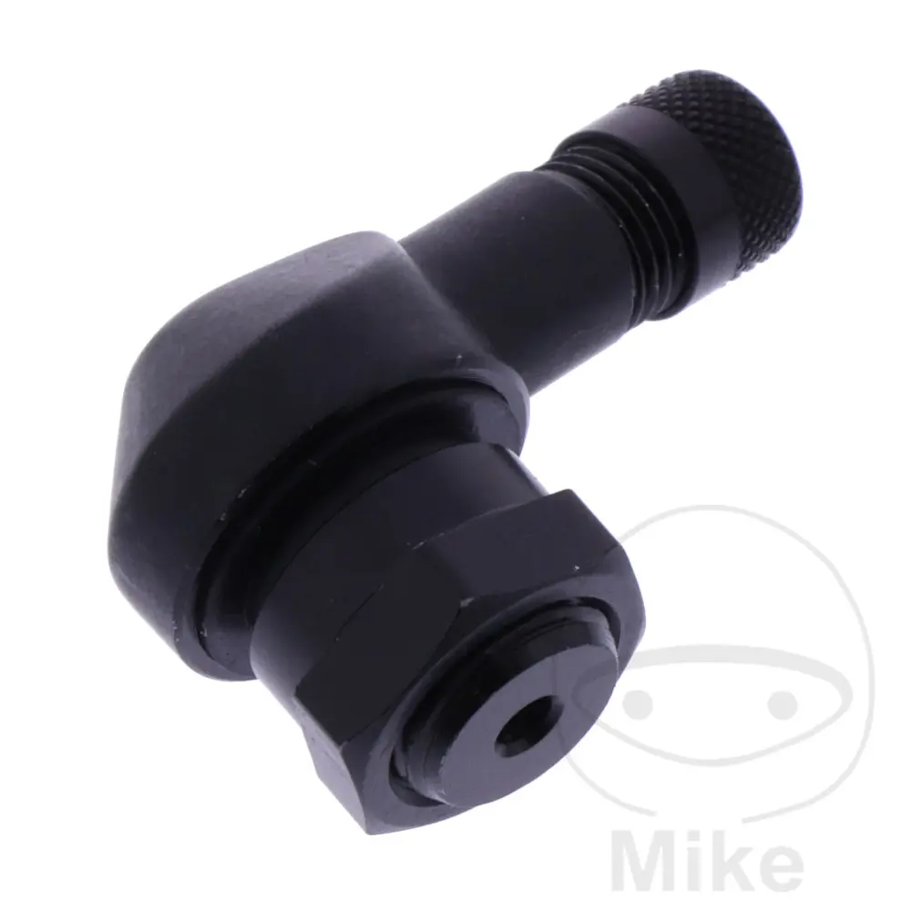 Gewinkelter Ventileinsatz Aluminium schwarz 11,3 mm Hofmann